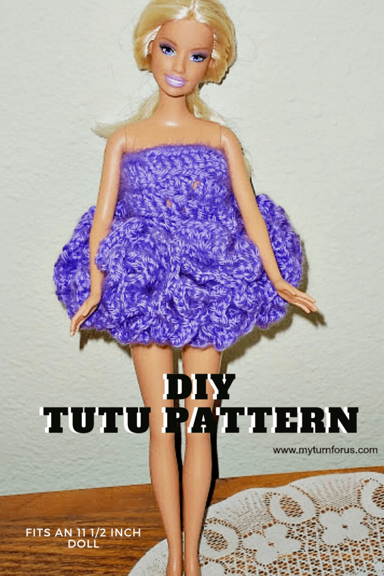 Barbie Ballerina Tutu Pattern to crochet My Turn for Us