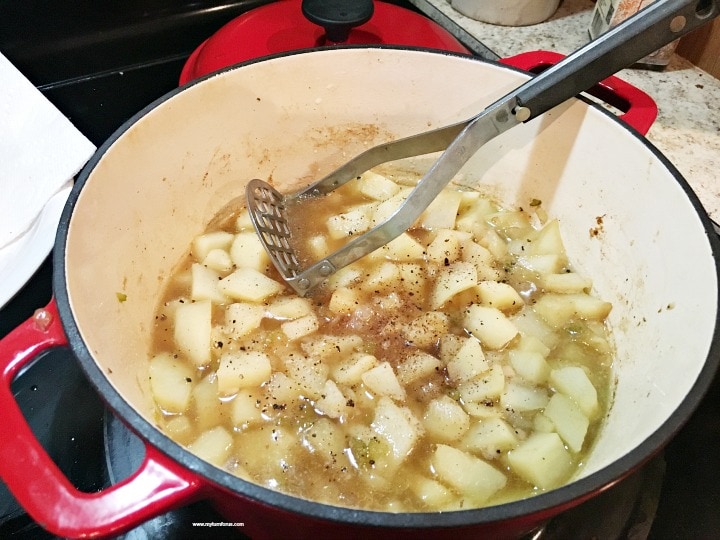 Chunky potato soup