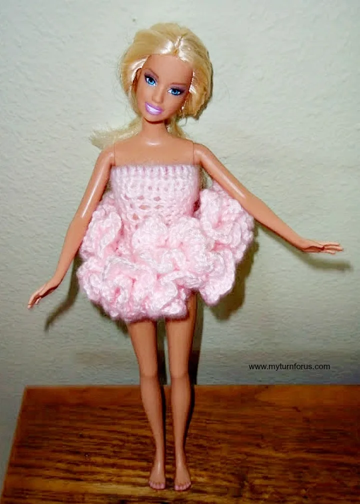 Free Barbie Tutu Crochet Pattern, Barbie Ballerina Tutu Pattern
