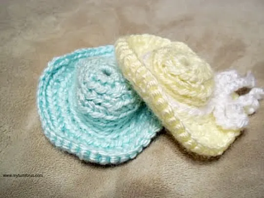 crochet doll hat