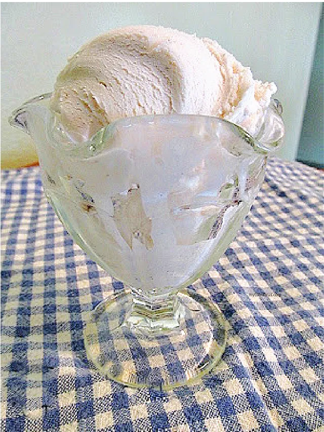 ice cream recipe without eggs