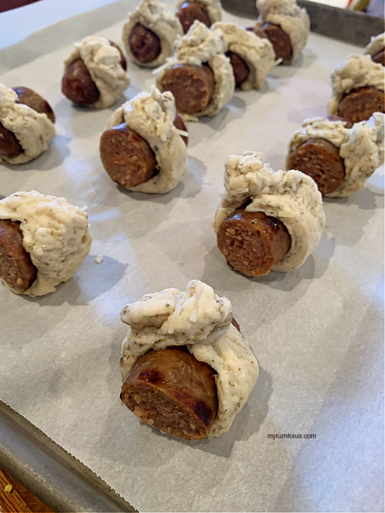 Italian Sausage Wrapped in Dough My Turn for Us
