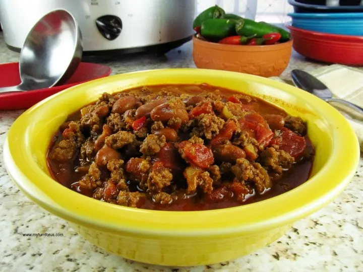 Texas Chili, Easy Texas Chili with Beans