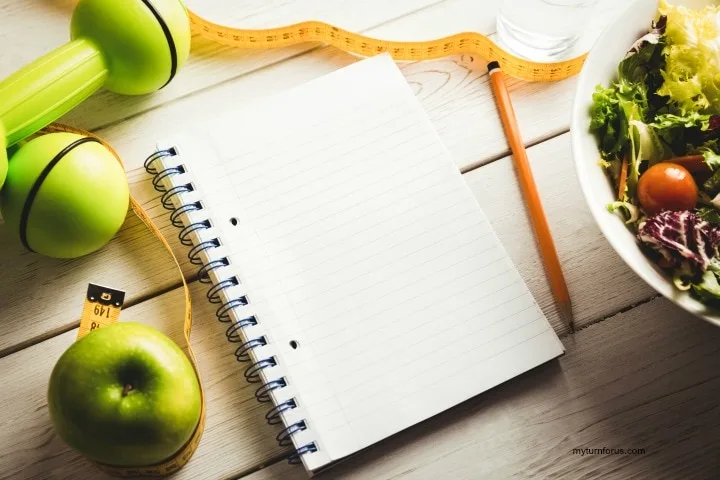 whole 30 plan notebook for ideal weight loss