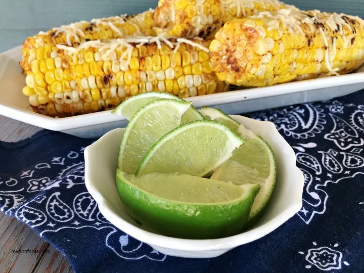 Chili Lime Corn on the cob