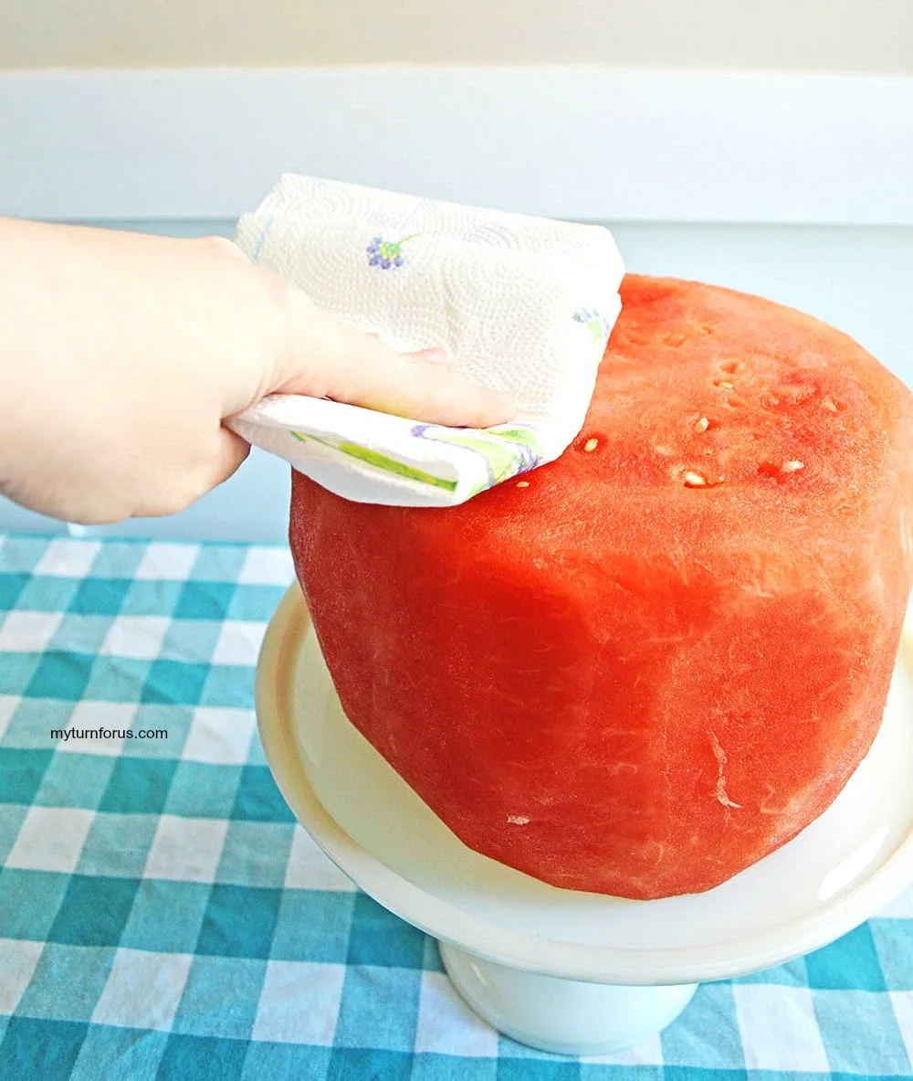 slice of watermelon, watermelon cake