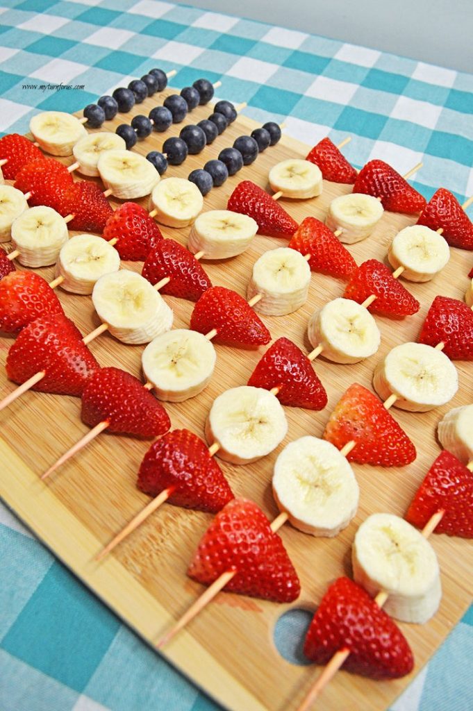 Fruit Skewers Flag