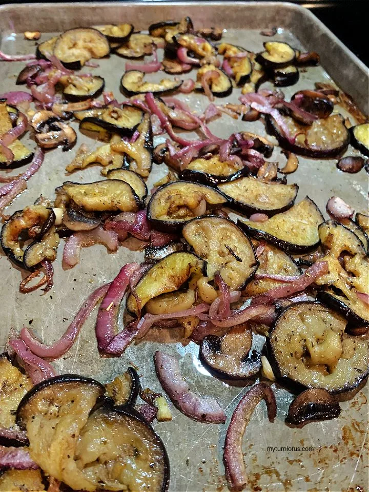 roasted Vegetables for pasta primavera