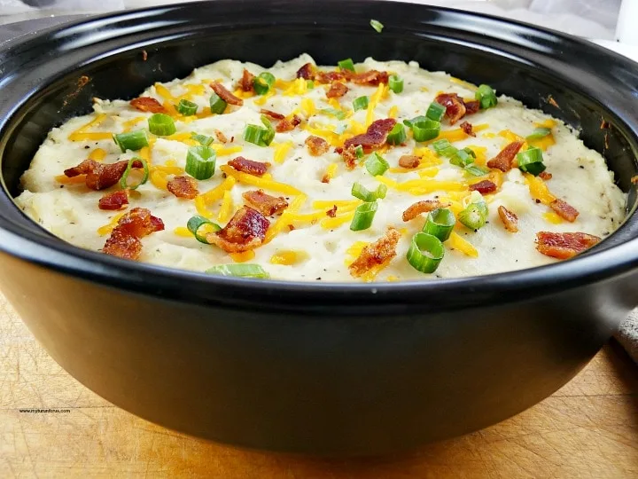 loaded baked potato casserole, twice baked mashed potato casserole