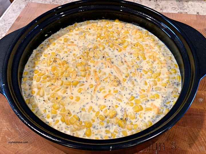 Corn Casserole from scratch