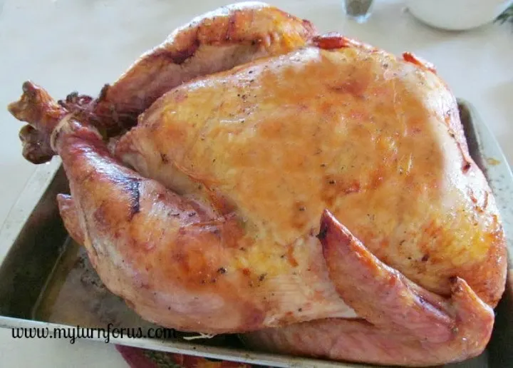 Cooking an unstuffed turkey