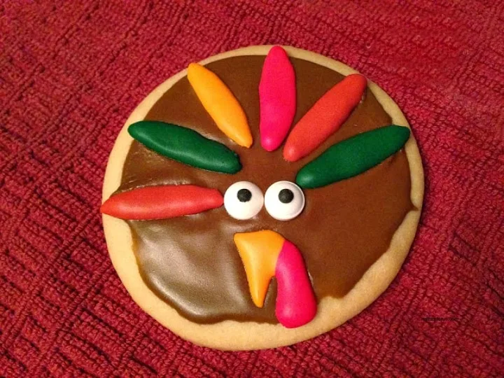 Thanksgiving Turkey Cookies