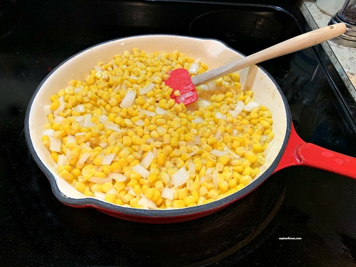 corn casserole from scratch, corn souffle