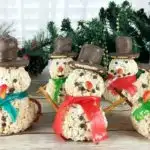 Rice Krispie Snowmen