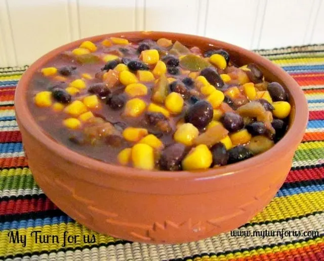 Black Bean and Corn Dip, black bean and corn salsa dip