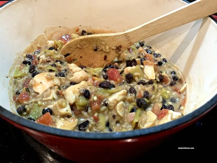 Chicken and Black Bean Casserole