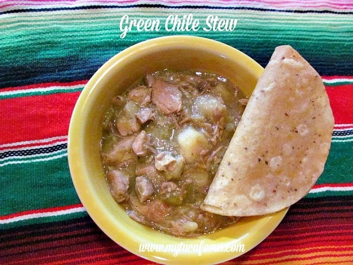 Green Chile Pork Slow Cooker Stew