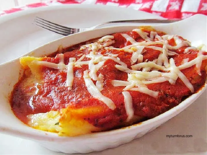 barilla manicotti recipe