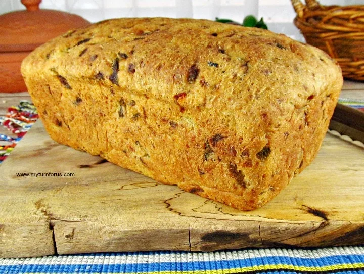 loaf of chili cheese bread