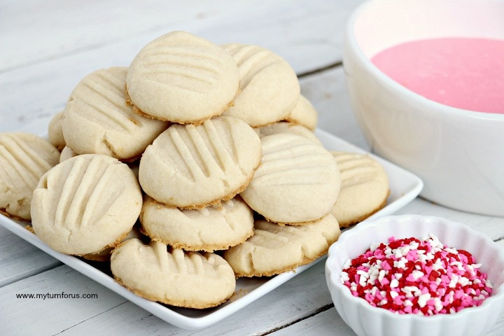 Valentine Sugar Cookies, cookie recipes from scratch