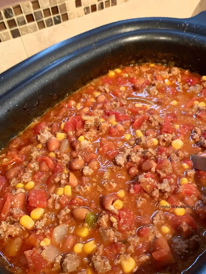 Easy 7 Can Taco Soup and Soup Bar - My Turn for Us