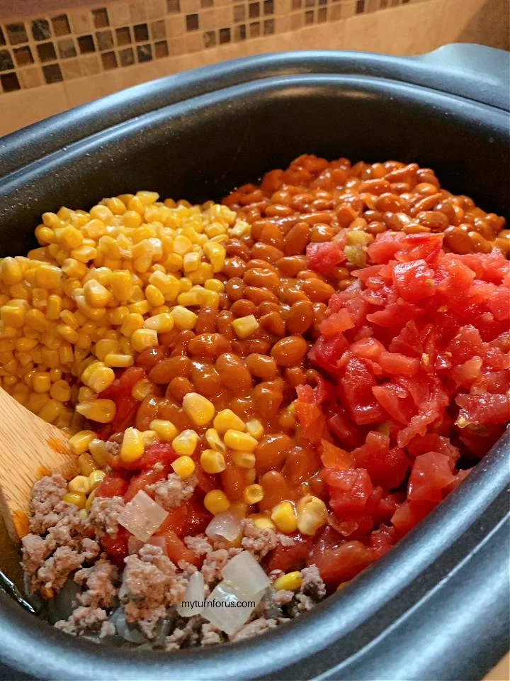 adding to 7 can taco soup
