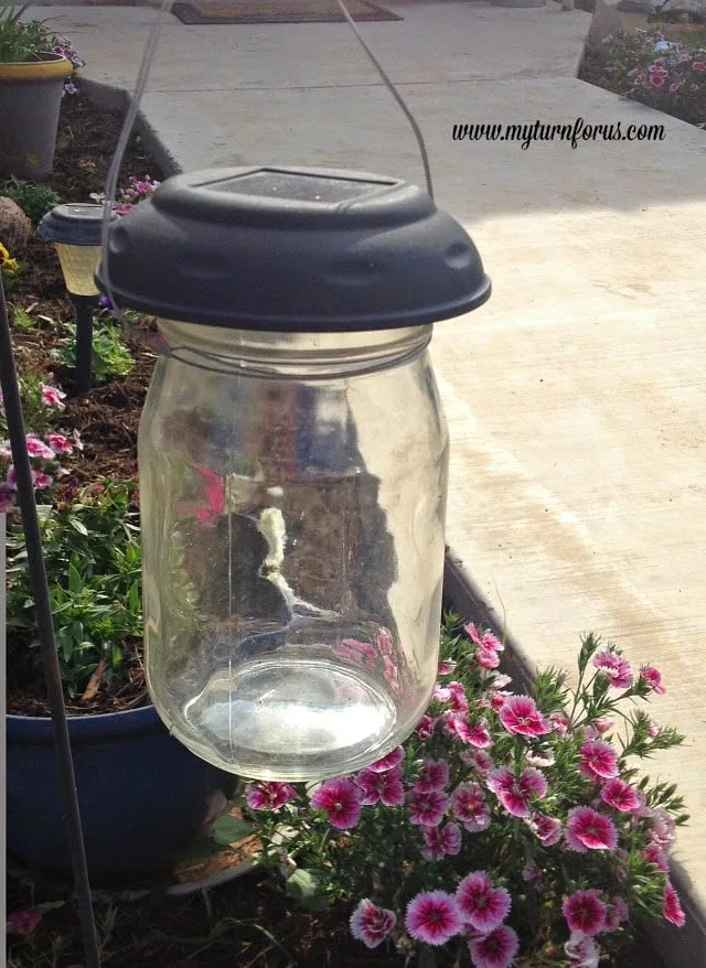 Mason Jar Solar Lights, Mason jar solar light