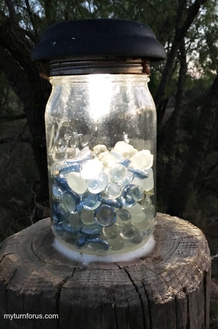 Mason jar lights, how to make Mason jar solar lights