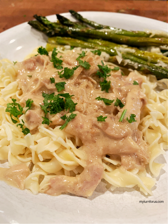Slow Cooker Chicken Stroganoff My Turn for Us