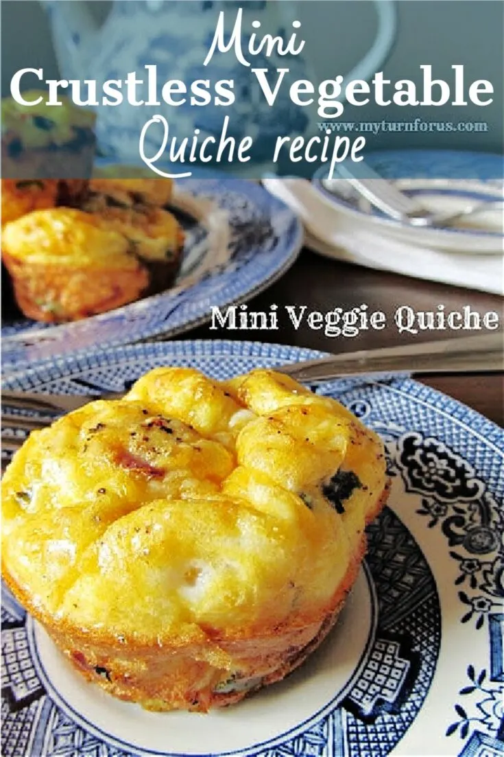 crustless mini vegetable quiche recipe