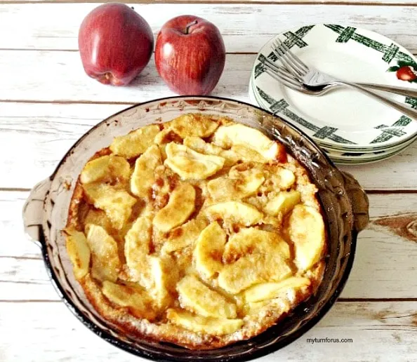 Dutch Baby Apple Pancake