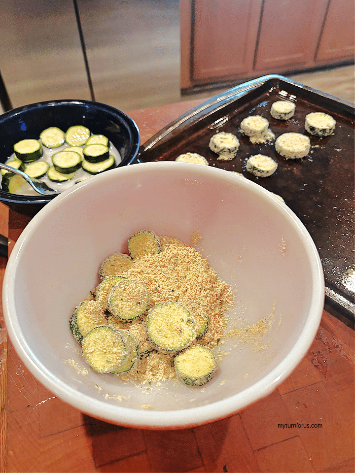 breaded zucchini chips