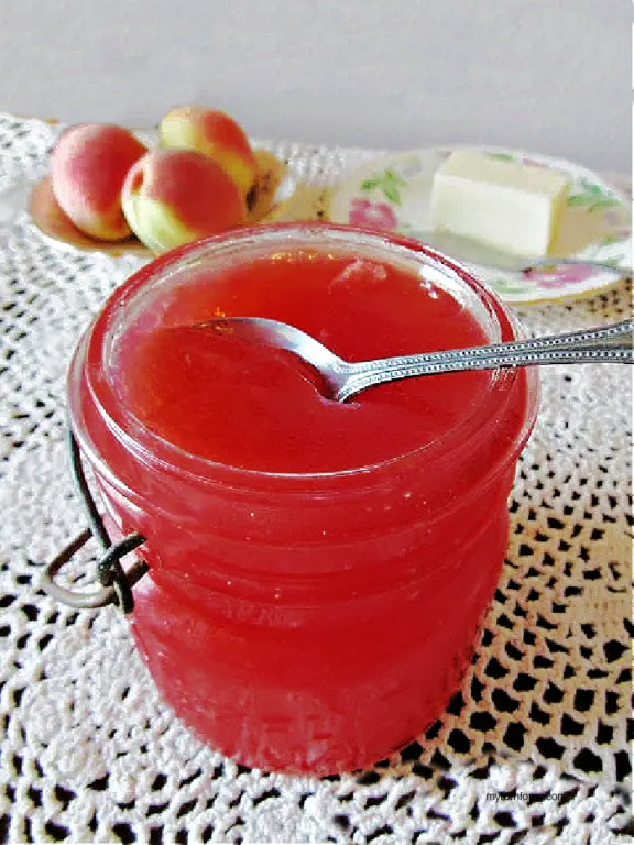 White Peach Jam My Turn for Us