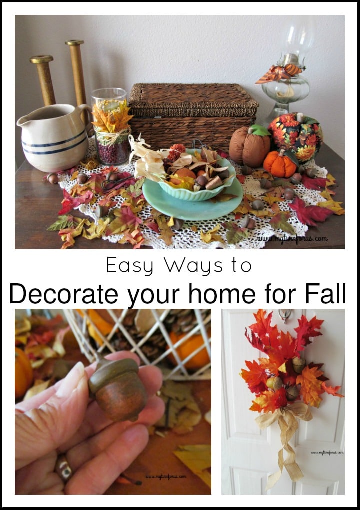 Easy ways to Decorate for Fall in your home My Turn for Us