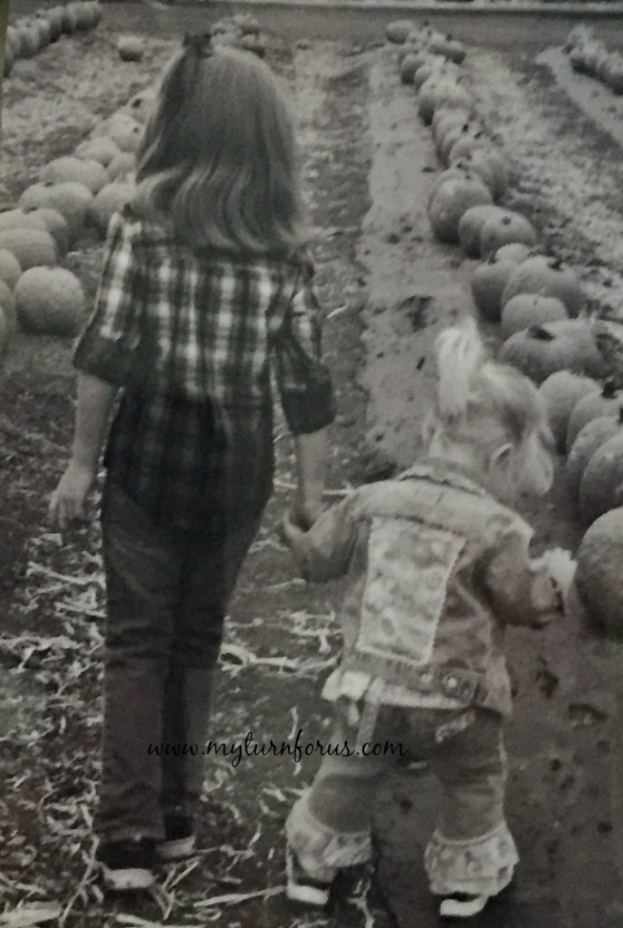 searching for a perfect pumpkin