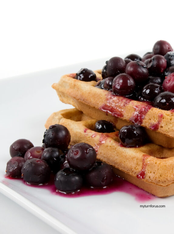 Homemade Blueberry Syrup from frozen berries My Turn for Us