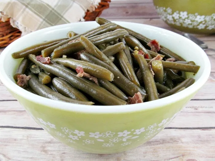 old fashioned green beans southern Stylle