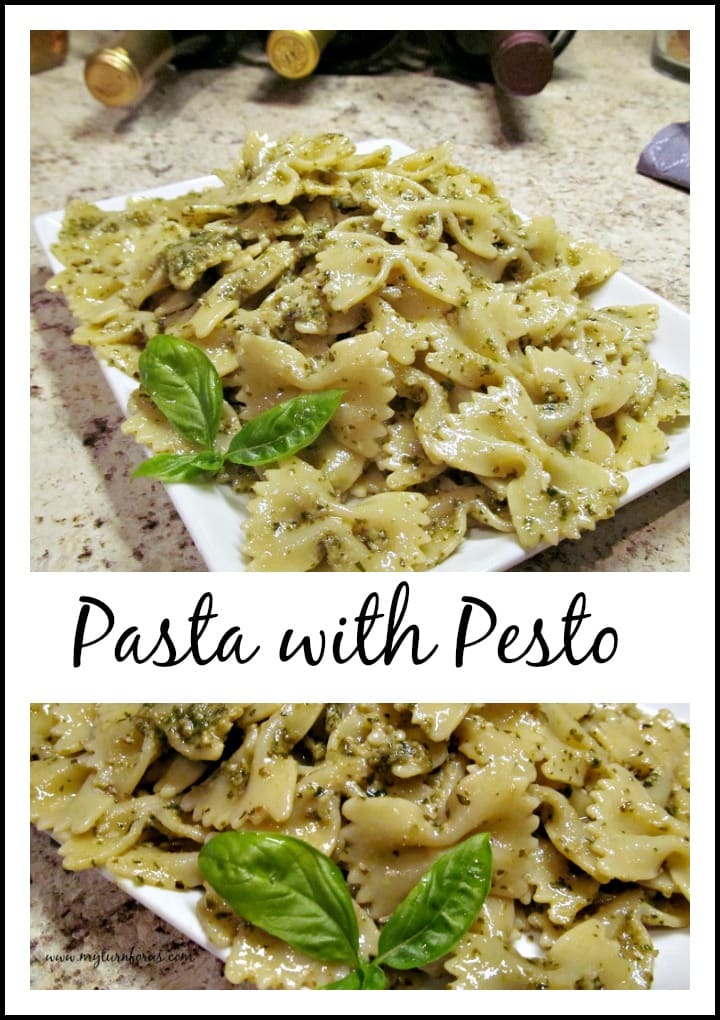 Pesto Pasta - My Turn for Us