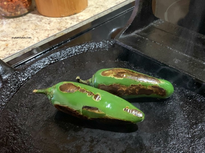 searing jalapeños perfect guacamole recipe