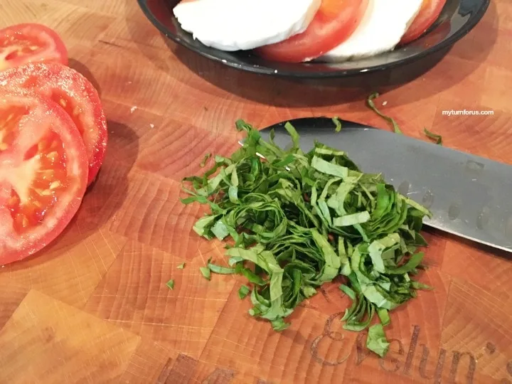 Tomatoes, basil