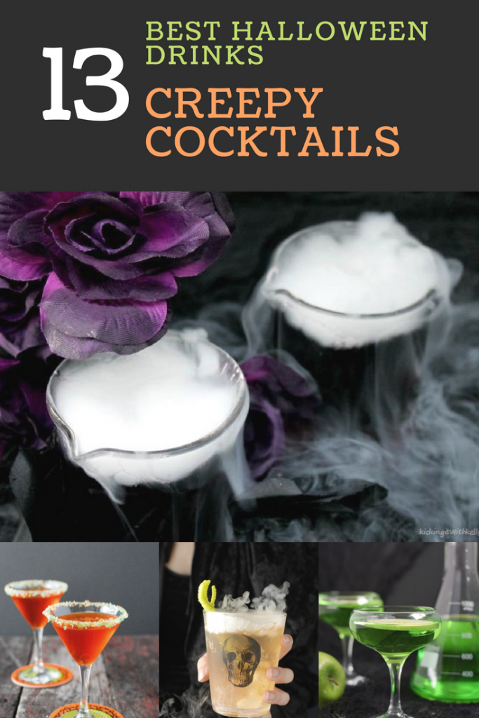 Halloween Cocktails ,Spooky Cocktails, Halloween drinks, creepy cocktails