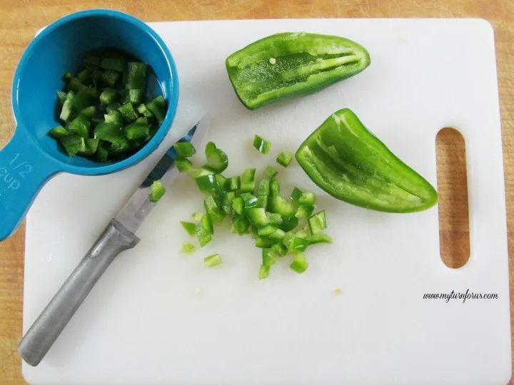 chopped jalapenos