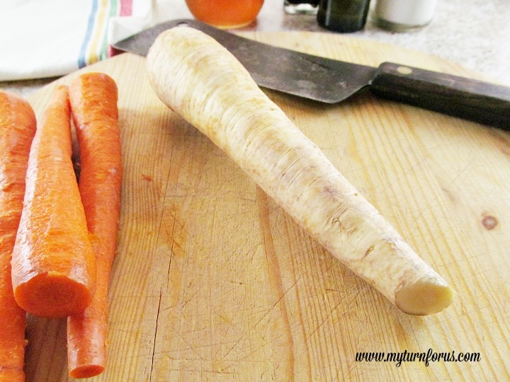 parsnip and carrots