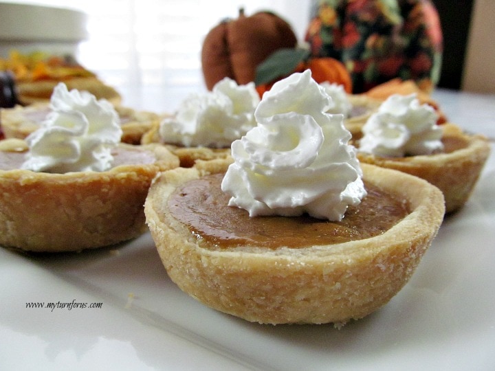 muffin tin pumpkin pies