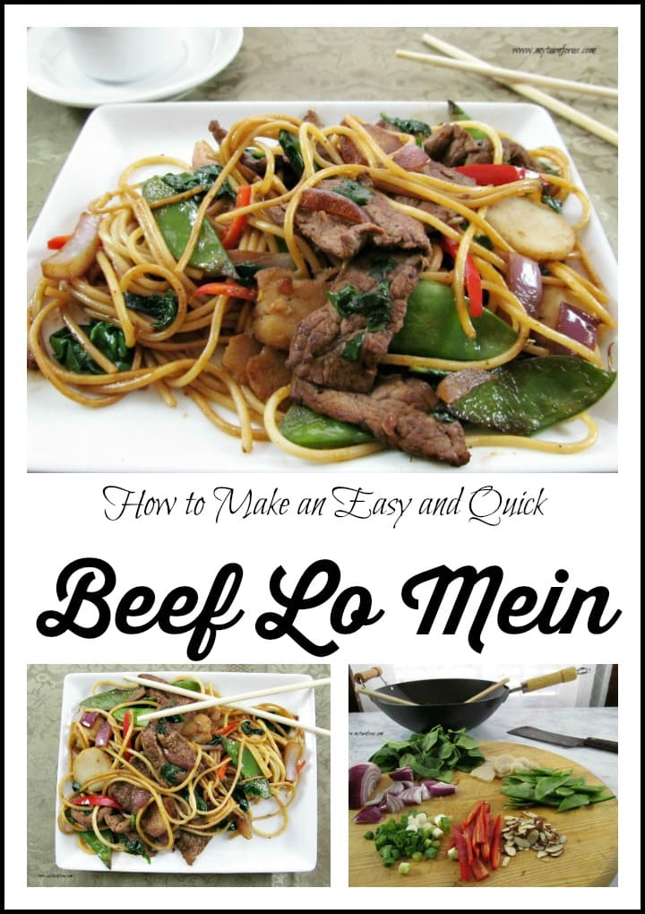 How to make a Quick and Easy Beef Lo Mein My Turn for Us