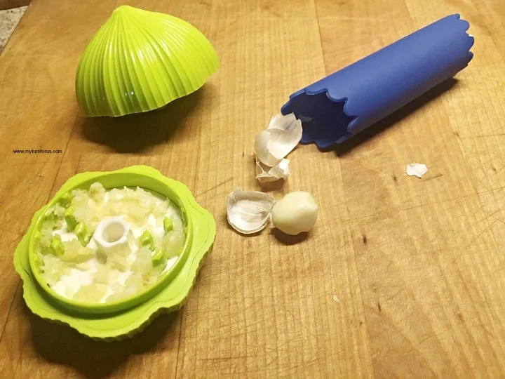 Crushed garlic