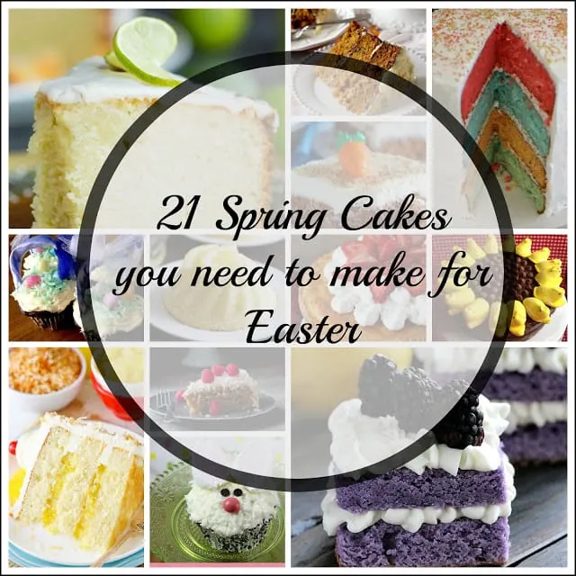 spring theme cakes