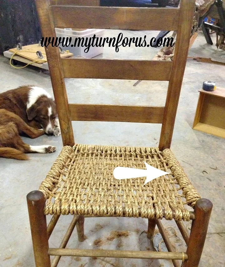 reweave a chair seat