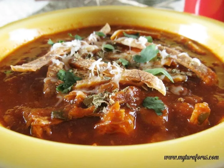 spicy chicken tortilla soup