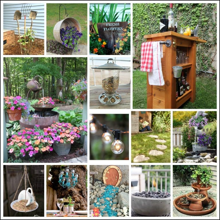 23 Best DIY Backyard Projects and Garden Ideas - My Turn for Us